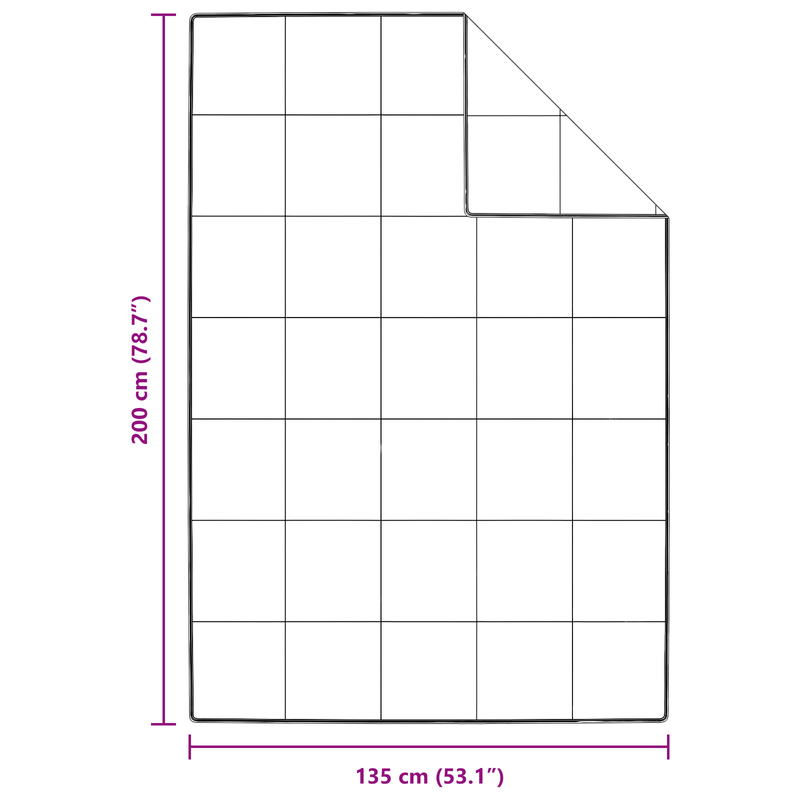 Casa si Gradina - Textile si covoare - Pături și cuverturi - Pături - Pilota Altele cu perna 2 pcs Alb 135 x 200 cm Jos - Infinity.ro