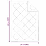 Casa si Gradina - Textile si covoare - Pături și cuverturi - Pături - Duvet cu Perne Altele cu perna 2 pcs Alb 135 x 200 cm Microfibra - Infinity.ro