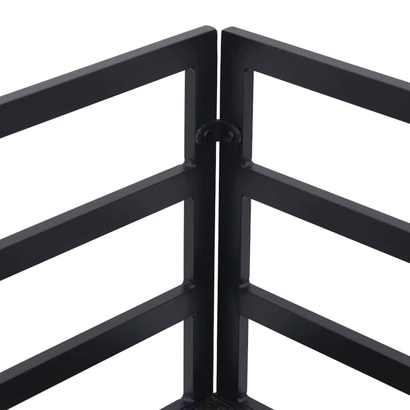 Casa si Gradina - Gradina si terasa - Mobilier exterior - Seturi mobila gradina - Set de canapele pentru gradina cu perna cu perna 13 pcs Negru Aluminiu - Infinity.ro