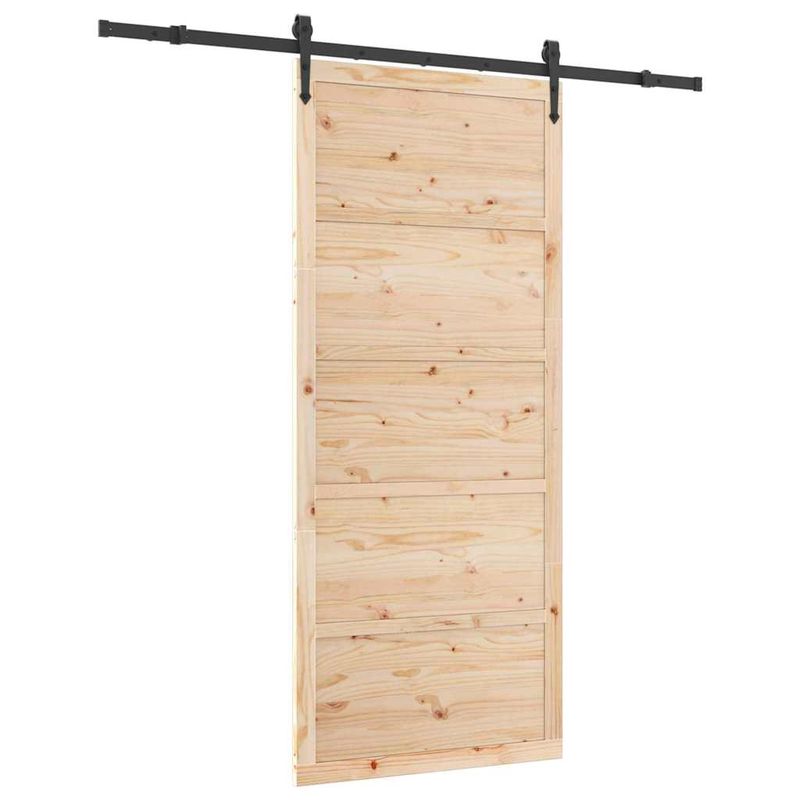Casa si Gradina - Constructii - Usi interior, exterior si garaj - Usi interior - Usa glisanta Maro 100 x 208 cm Lemn masiv de pin - Infinity.ro