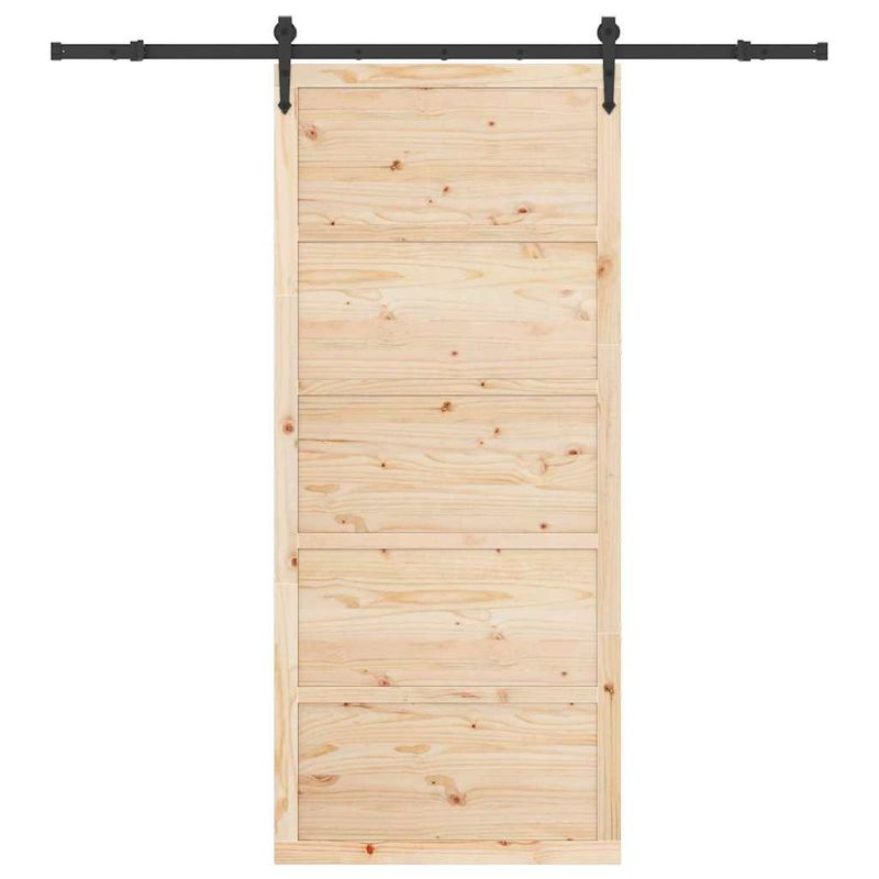 Casa si Gradina - Constructii - Usi interior, exterior si garaj - Usi interior - Usa glisanta Maro 100 x 208 cm Lemn masiv de pin - Infinity.ro