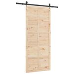 Casa si Gradina - Constructii - Usi interior, exterior si garaj - Usi garaj - Usa glisanta Maro 80 x 208 cm Lemn masiv de pin - Infinity.ro