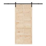 Casa si Gradina - Constructii - Usi interior, exterior si garaj - Usi interior - Usa glisanta Maro 90 x 208 cm Lemn masiv de pin - Infinity.ro