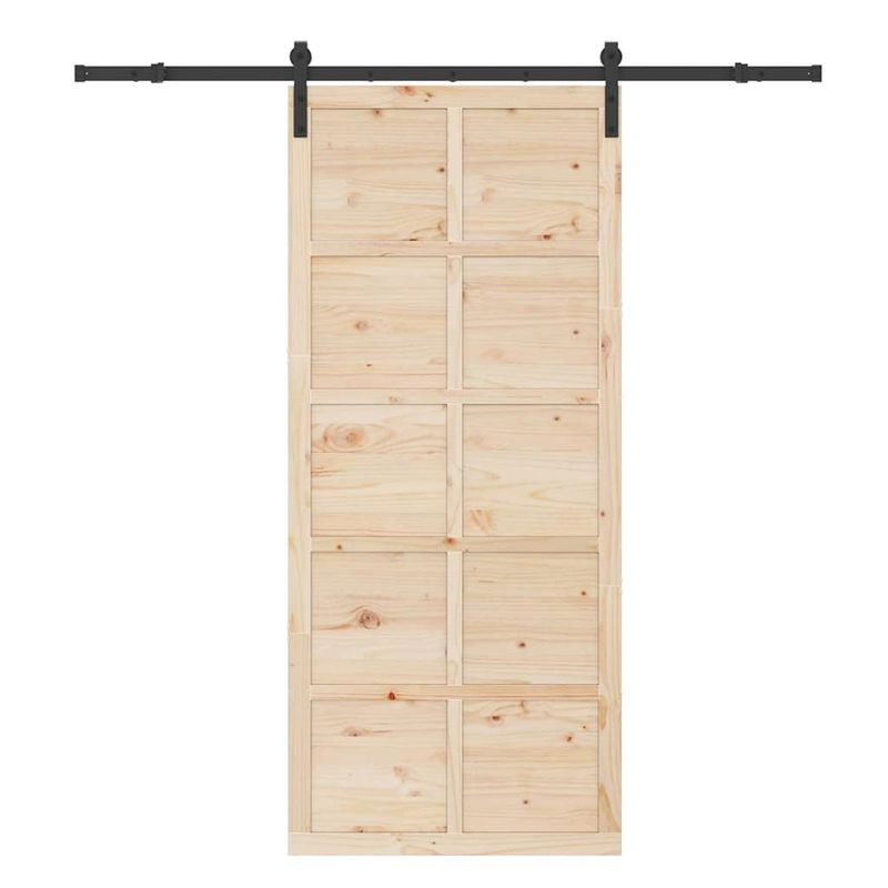 Casa si Gradina - Constructii - Usi interior, exterior si garaj - Usi interior - Usa glisanta Maro 90 x 208 cm Lemn masiv de pin - Infinity.ro