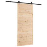 Casa si Gradina - Constructii - Usi interior, exterior si garaj - Usi interior - Usa glisanta Maro 90 x 208 cm Lemn masiv de pin - Infinity.ro