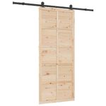 Casa si Gradina - Constructii - Usi interior, exterior si garaj - Usi interior - Usa glisanta Maro 90 x 208 cm Lemn masiv de pin - Infinity.ro
