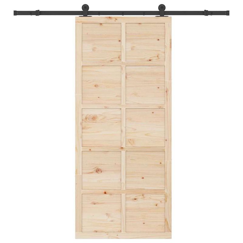 Casa si Gradina - Constructii - Usi interior, exterior si garaj - Usi interior - Usa glisanta Maro 90 x 208 cm Lemn masiv de pin - Infinity.ro