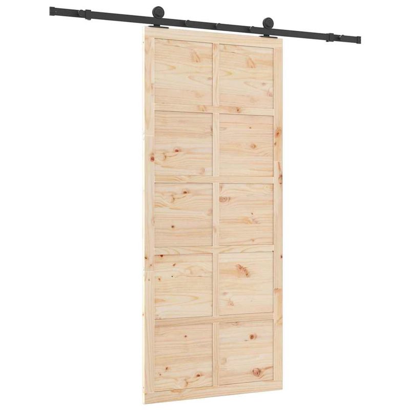 Casa si Gradina - Constructii - Usi interior, exterior si garaj - Usi interior - Usa glisanta Maro 90 x 208 cm Lemn masiv de pin - Infinity.ro