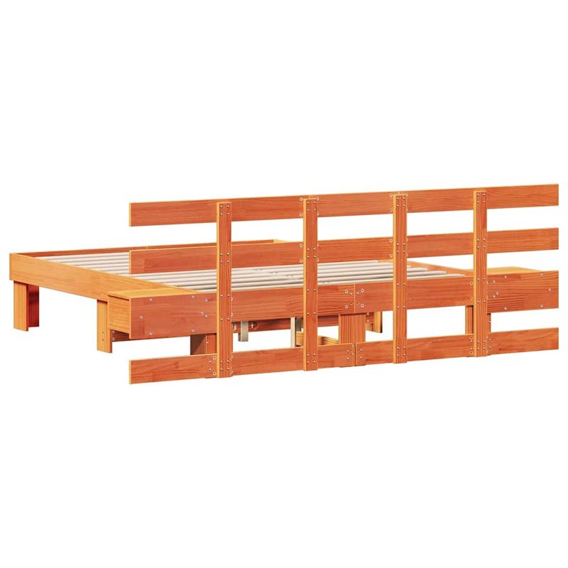 Casa si Gradina - Mobilier - Paturi si accesorii - Paturi - Cadru de pat cu sertar Maro 120 x 200 cm - Infinity.ro