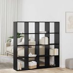 Casa si Gradina - Mobilier - Biblioteci si rafturi - Biblioteci - Dulap pentru carti Stejar negru 137.5 x 29 x 137.5 cm - Infinity.ro