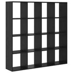 Casa si Gradina - Mobilier - Biblioteci si rafturi - Biblioteci - Dulap pentru carti Stejar negru 137.5 x 29 x 137.5 cm - Infinity.ro