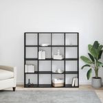 Casa si Gradina - Mobilier - Biblioteci si rafturi - Biblioteci - Dulap pentru carti Stejar negru 137.5 x 29 x 137.5 cm - Infinity.ro