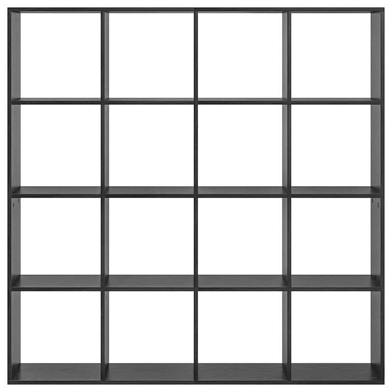 Casa si Gradina - Mobilier - Biblioteci si rafturi - Biblioteci - Dulap pentru carti Stejar negru 137.5 x 29 x 137.5 cm - Infinity.ro