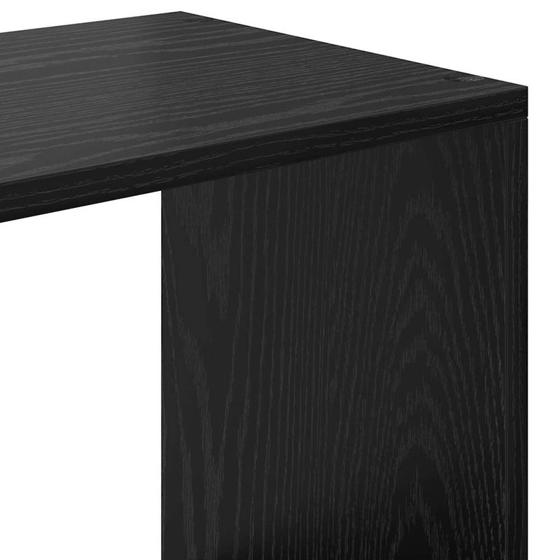 Casa si Gradina - Mobilier - Biblioteci si rafturi - Biblioteci - Dulap pentru carti Stejar negru 137.5 x 29 x 137.5 cm - Infinity.ro