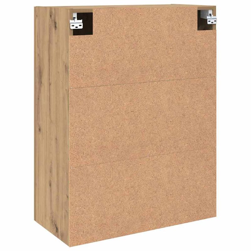 Casa si Gradina - Mobilier - Comode si corpuri - Comode - Mobilier cu Montaj pe Perete cu raft 2 pcs stejar artizanal - Infinity.ro
