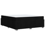 Casa si Gradina - Mobilier - Paturi si accesorii - Paturi - Cadru de pat Negru 180 x 200 cm tesatura - Infinity.ro