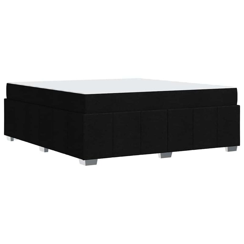 Casa si Gradina - Mobilier - Paturi si accesorii - Paturi - Cadru de pat Negru 180 x 200 cm tesatura - Infinity.ro