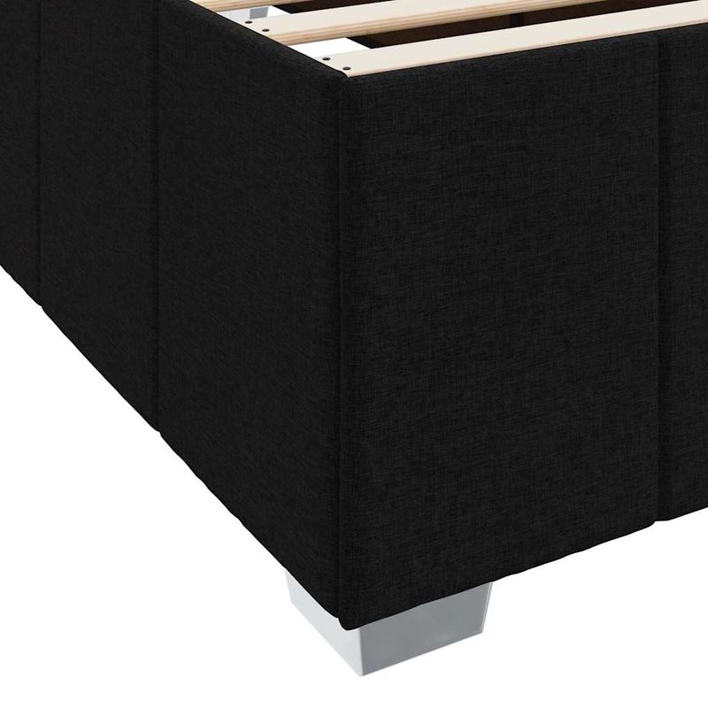 Casa si Gradina - Mobilier - Paturi si accesorii - Paturi - Cadru de pat Negru 180 x 200 cm tesatura - Infinity.ro