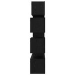 Casa si Gradina - Mobilier - Comode si corpuri - Comode - Set comoda TV cu raft Pe perete Altele 8 pcs Stejar negru 30.5 x 30 x 90 cm - Infinity.ro