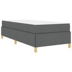 Casa si Gradina - Mobilier - Paturi si accesorii - Paturi - Pat cu arcuri Altele Gri inchis si Maro si Alb si Gri inchis - Infinity.ro