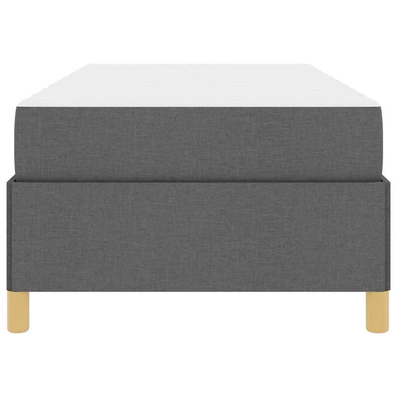 Casa si Gradina - Mobilier - Paturi si accesorii - Paturi - Pat cu arcuri Altele Gri inchis si Maro si Alb si Gri inchis - Infinity.ro