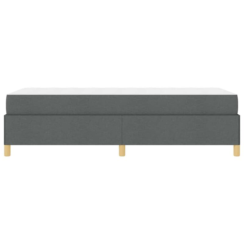Casa si Gradina - Mobilier - Paturi si accesorii - Paturi - Pat cu arcuri Altele Gri inchis si Maro si Alb si Gri inchis - Infinity.ro