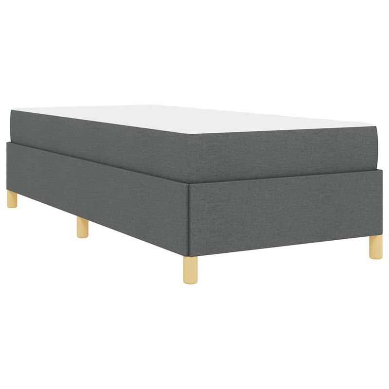 Casa si Gradina - Mobilier - Paturi si accesorii - Paturi - Pat cu arcuri Altele Gri inchis si Maro si Alb si Gri inchis - Infinity.ro