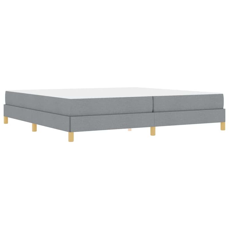 Casa si Gradina - Mobilier - Paturi si accesorii - Paturi - Pat cu arcuri Taupe, Maro 200 x 200 cm - Infinity.ro