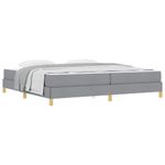 Casa si Gradina - Mobilier - Paturi si accesorii - Paturi - Pat cu arcuri Taupe, Maro 200 x 200 cm - Infinity.ro