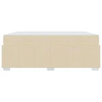Casa si Gradina - Mobilier - Paturi si accesorii - Paturi - Cadru de pat Crem 180 x 200 cm tesatura - Infinity.ro