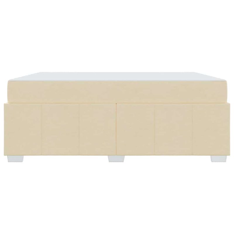 Casa si Gradina - Mobilier - Paturi si accesorii - Paturi - Cadru de pat Crem 180 x 200 cm tesatura - Infinity.ro