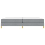 Casa si Gradina - Mobilier - Paturi si accesorii - Paturi - Pat cu arcuri Taupe, Maro 200 x 200 cm - Infinity.ro