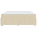 Casa si Gradina - Mobilier - Paturi si accesorii - Paturi - Cadru de pat Crem 180 x 200 cm tesatura - Infinity.ro