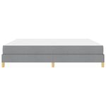 Casa si Gradina - Mobilier - Paturi si accesorii - Paturi - Pat cu arcuri Taupe, Maro 200 x 200 cm - Infinity.ro