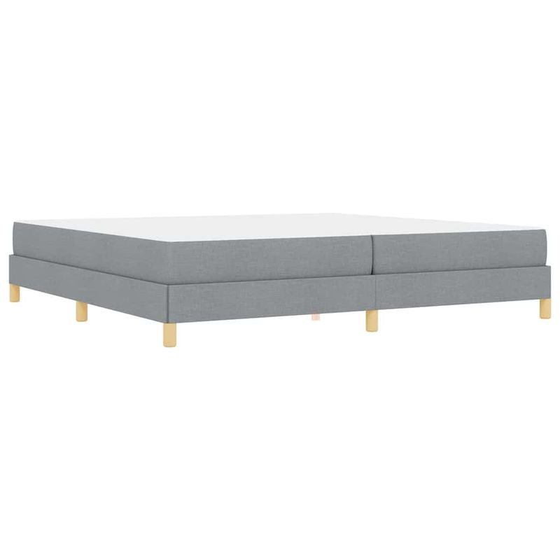 Casa si Gradina - Mobilier - Paturi si accesorii - Paturi - Pat cu arcuri Taupe, Maro 200 x 200 cm - Infinity.ro
