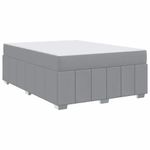 Casa si Gradina - Mobilier - Paturi si accesorii - Paturi - Cadru de pat Gri deschis 160 x 200 cm tesatura - Infinity.ro