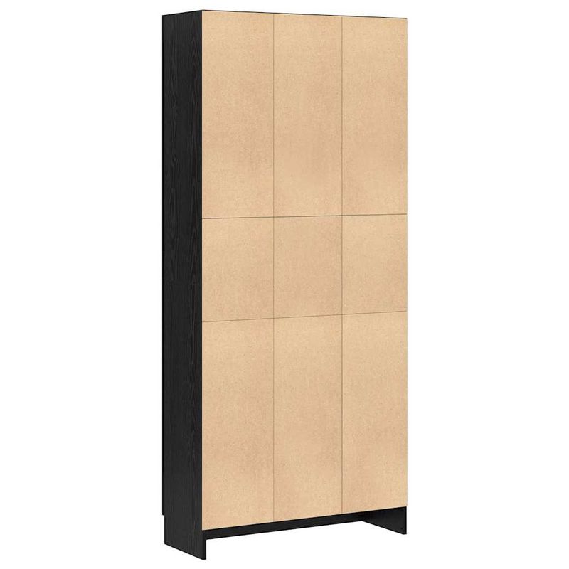Casa si Gradina - Mobilier - Biblioteci si rafturi - Biblioteci - Dulap pentru carti Stejar negru 82.5 x 30.5 x 185 cm - Infinity.ro
