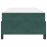 Casa si Gradina - Mobilier - Paturi si accesorii - Paturi - Cadru de pat Altele Alb si gri deschis 90 x 190 cm Catifea - Infinity.ro