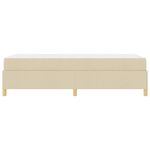 Casa si Gradina - Mobilier - Paturi si accesorii - Paturi - Pat cu arcuri Altele Negru si Maro si Alb 90 x 200 cm tesatura - Infinity.ro