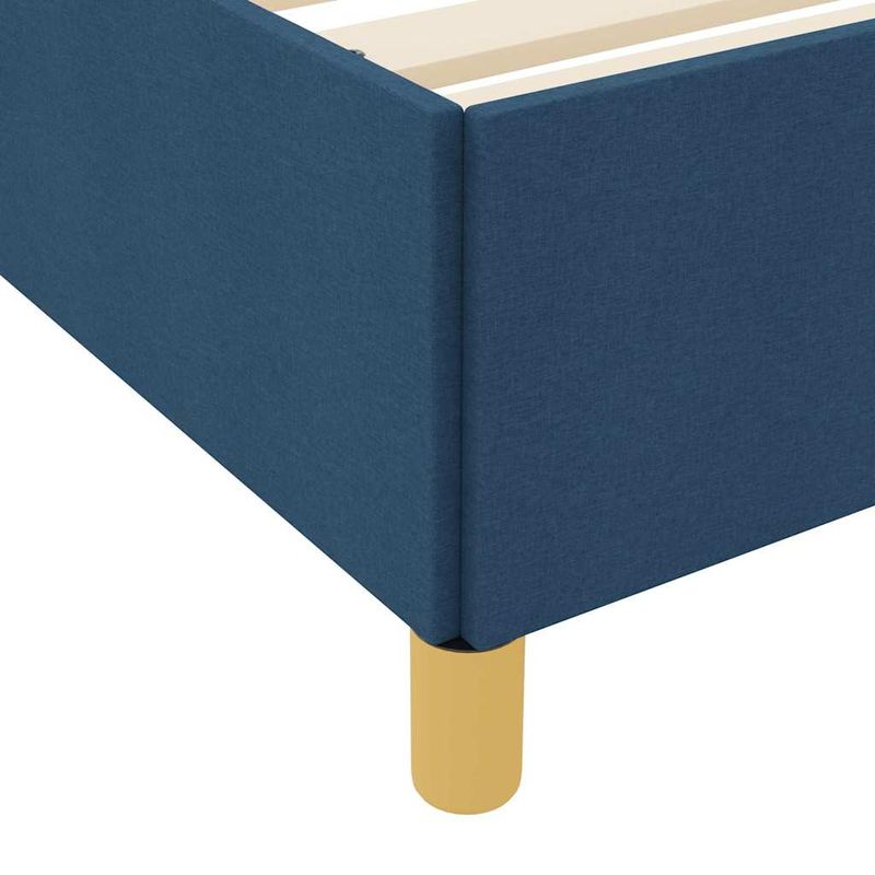 Casa si Gradina - Mobilier - Paturi si accesorii - Paturi - Pat cu arcuri Altele Negru si Maro si Alb 140 x 200 cm tesatura - Infinity.ro