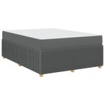 Casa si Gradina - Mobilier - Paturi si accesorii - Paturi - Cadru de pat Altele Gri inchis 140 x 200 cm tesatura - Infinity.ro