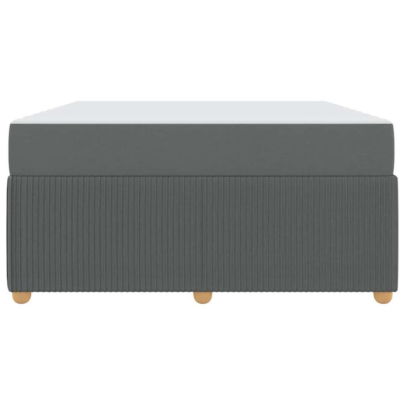 Casa si Gradina - Mobilier - Paturi si accesorii - Paturi - Cadru de pat Altele Gri inchis 140 x 200 cm tesatura - Infinity.ro