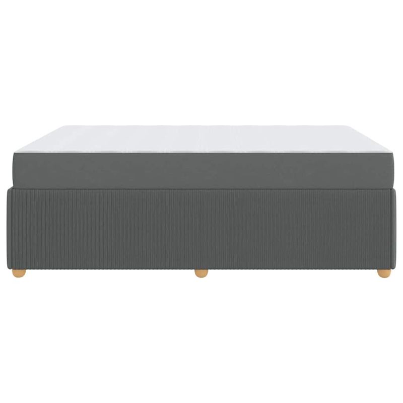 Casa si Gradina - Mobilier - Paturi si accesorii - Paturi - Cadru de pat Altele Gri inchis 140 x 200 cm tesatura - Infinity.ro