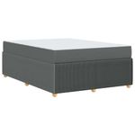 Casa si Gradina - Mobilier - Paturi si accesorii - Paturi - Cadru de pat Altele Gri inchis 140 x 200 cm tesatura - Infinity.ro