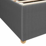 Casa si Gradina - Mobilier - Paturi si accesorii - Paturi - Cadru de pat Altele Gri inchis 140 x 200 cm tesatura - Infinity.ro