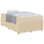 Casa si Gradina - Mobilier - Paturi si accesorii - Paturi - Cadru de pat Altele Crem 120 x 200 cm tesatura - Infinity.ro