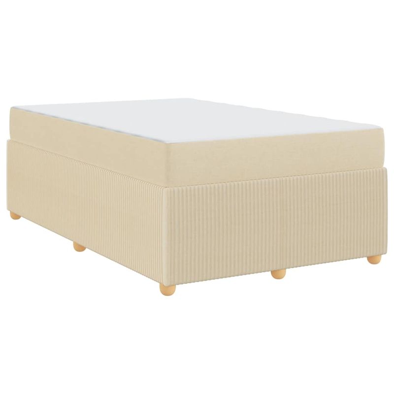 Casa si Gradina - Mobilier - Paturi si accesorii - Paturi - Cadru de pat Altele Crem 120 x 200 cm tesatura - Infinity.ro