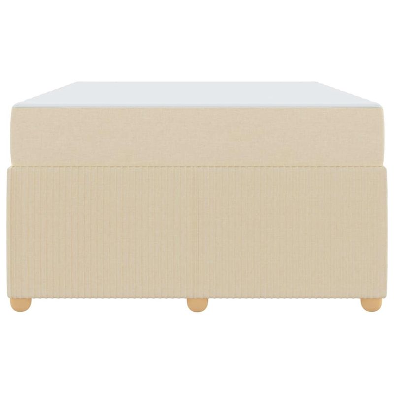 Casa si Gradina - Mobilier - Paturi si accesorii - Paturi - Cadru de pat Altele Crem 120 x 200 cm tesatura - Infinity.ro