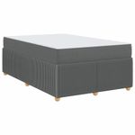 Casa si Gradina - Mobilier - Paturi si accesorii - Paturi - Cadru de pat Altele Gri inchis 120 x 200 cm tesatura - Infinity.ro