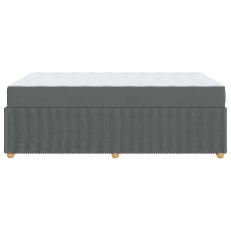 Casa si Gradina - Mobilier - Paturi si accesorii - Paturi - Cadru de pat Altele Gri inchis 120 x 200 cm tesatura - Infinity.ro